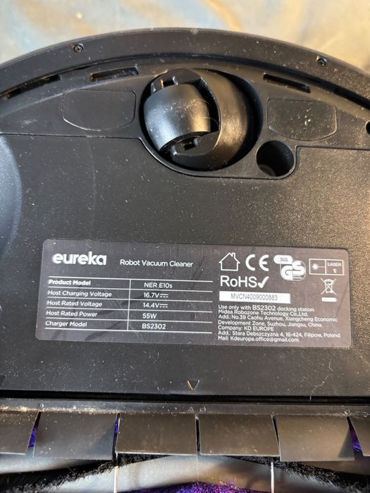 Aspirator Robot EUREKA NERE10s cu Navigare LiDAR și Stație