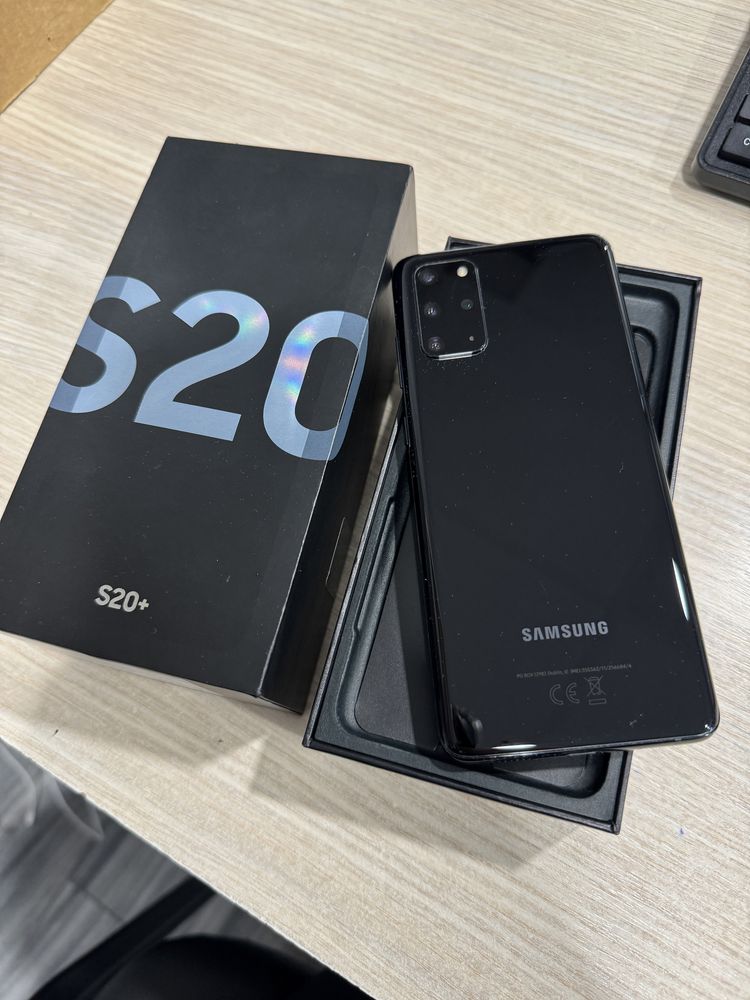 Samsung S20 Plus, 128GB, 8GB RAM, Cosmic Black!!!