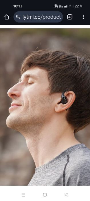 Căști wireless pentru ciclisti sau motociclisti Lytmi cozyfit G1