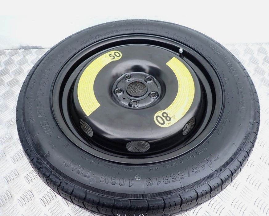 145 85 R18 Roata De Rezerva SLIM OEM VW Tiguan Skoda Kodiaq Audi Q3