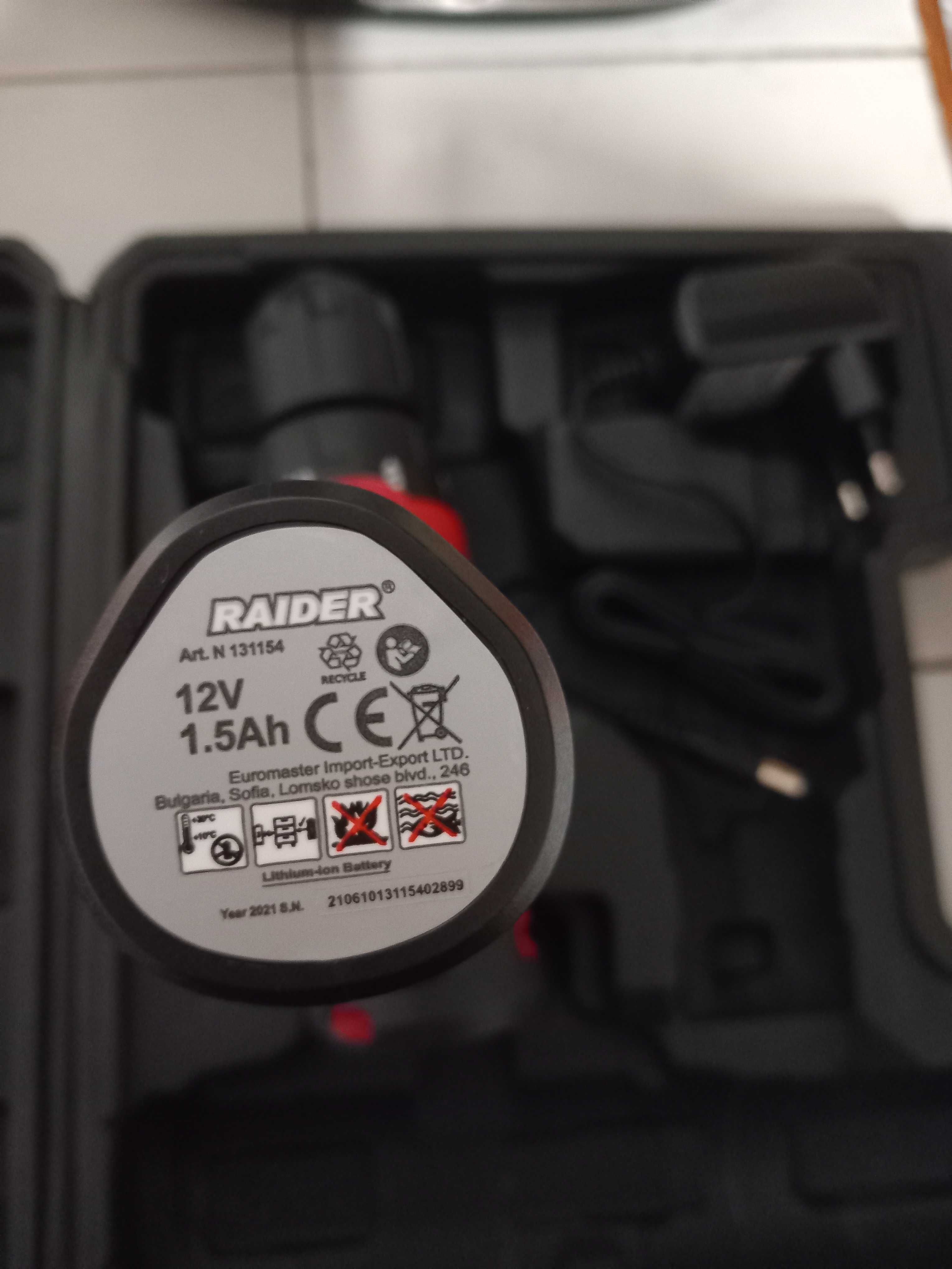Акумулаторна бормашина  RAIDER Pro CORDLESS DRILL RDP-CDL27
