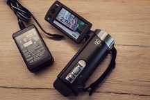 Camera Video Sony Handycam CCD cu SD card si incarcator original