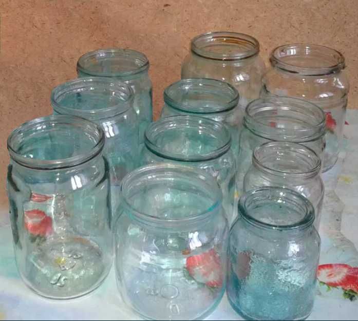 Продам стеклянные банки для закрутки