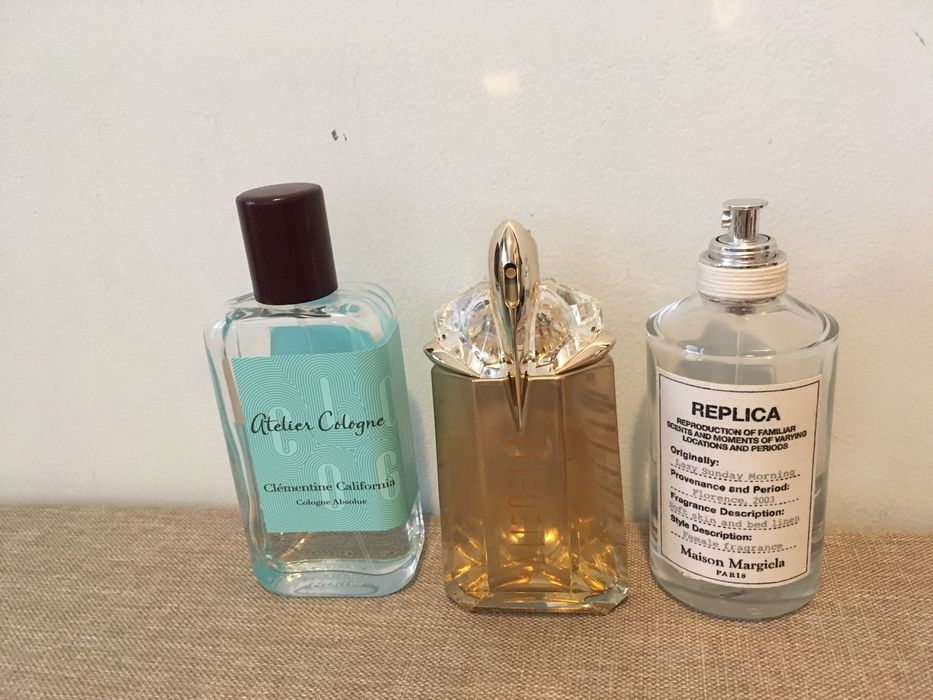 Miss Dior Pure Posion Atelier Cologne Mugler Alien Armani Hugo Boss