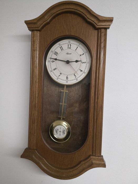 Ceas de perete Hermle cu radio control si pendul