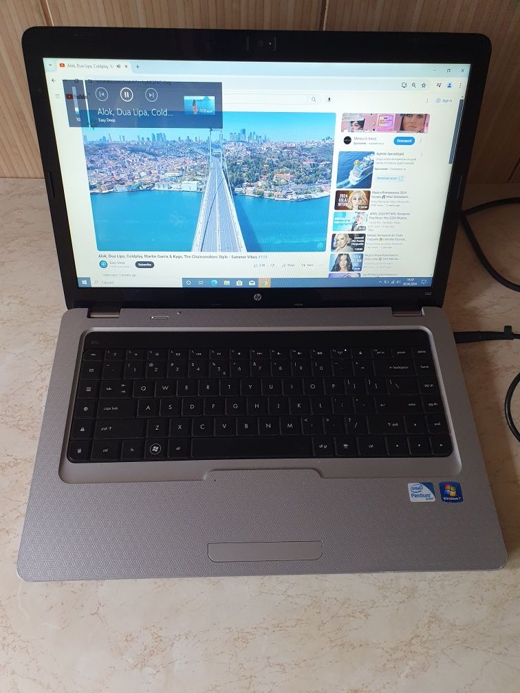 Laptop HP G62 ... Windows 10