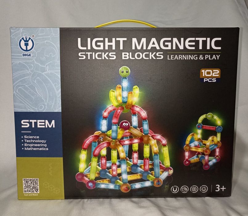 Конструктор магнитный, magnetic sticks