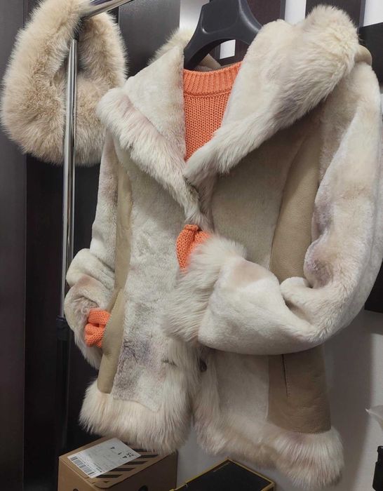 Луксозна връхна дреха 100% овча кожа