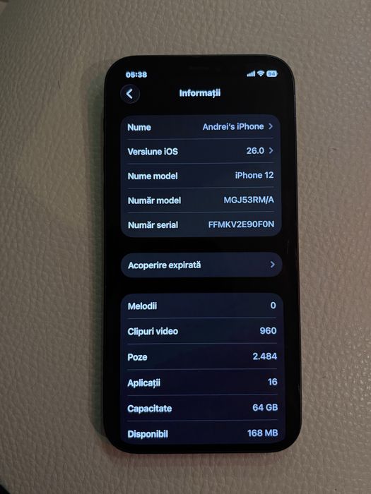 Vând/Schimb IPhone 12