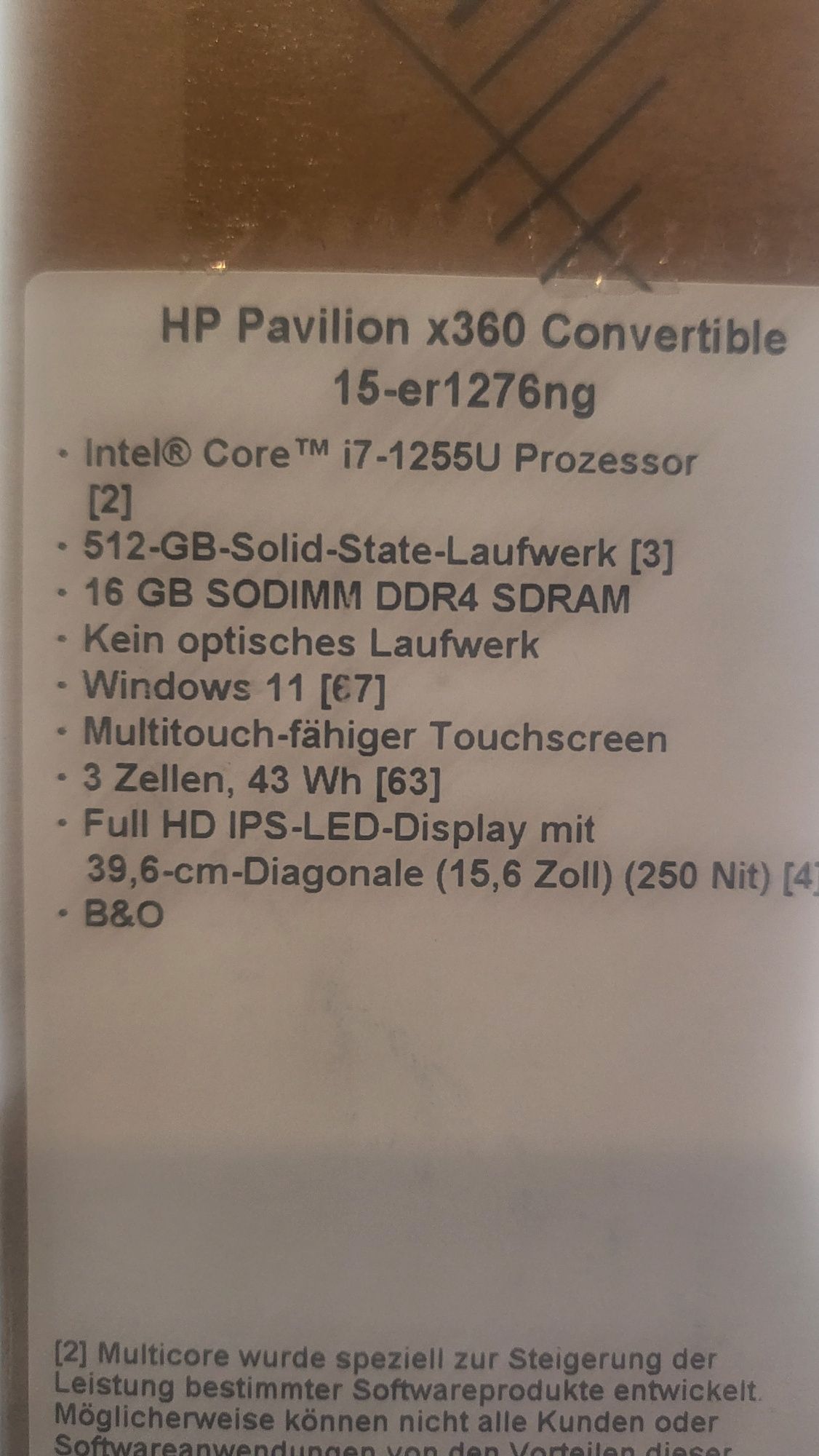 laptop hp pavilion x360 convertible sigilat