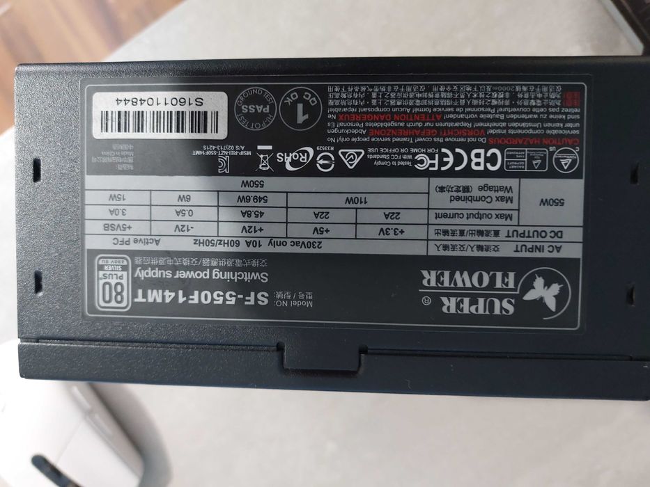 Vand Sursa Super Flower SF-550F14MT, 550W 80+ Silver