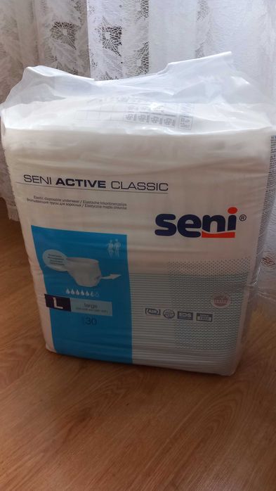 Scutece chilot SENI ACTIVE ADULTI Marimea L