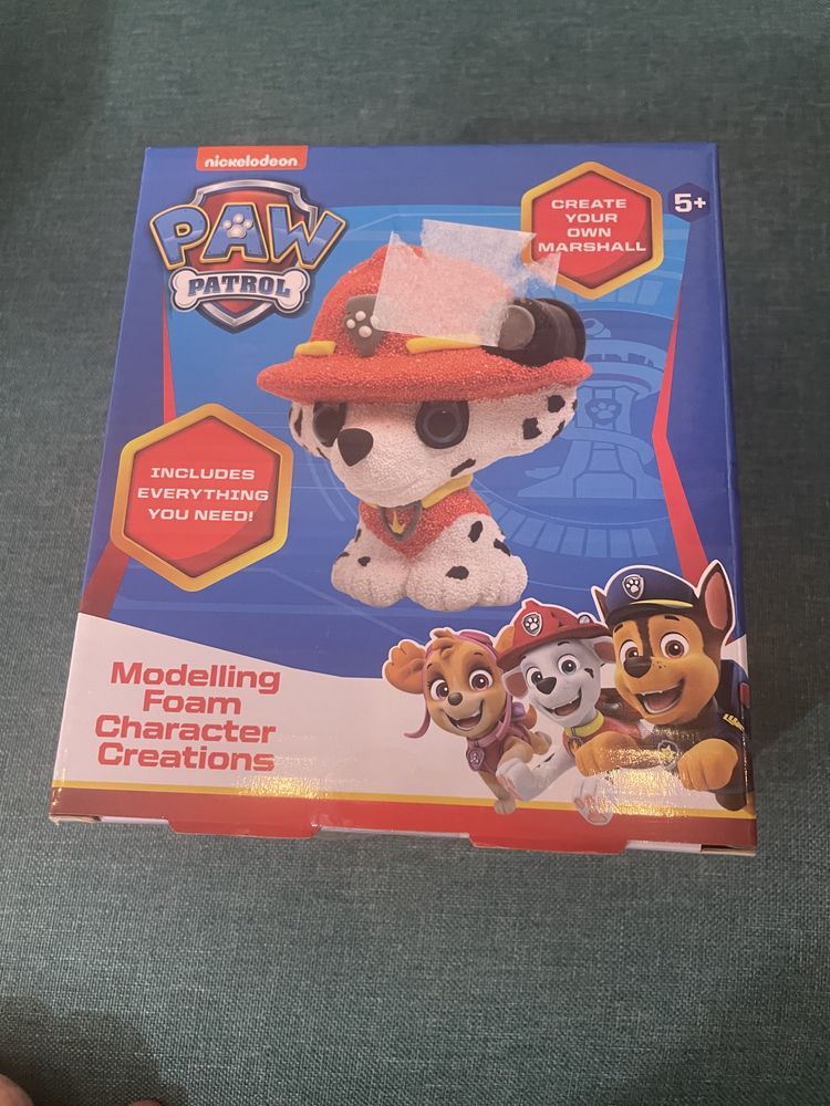 Figurine Paw Patrol pentru colorat- Patrula Catelusilor