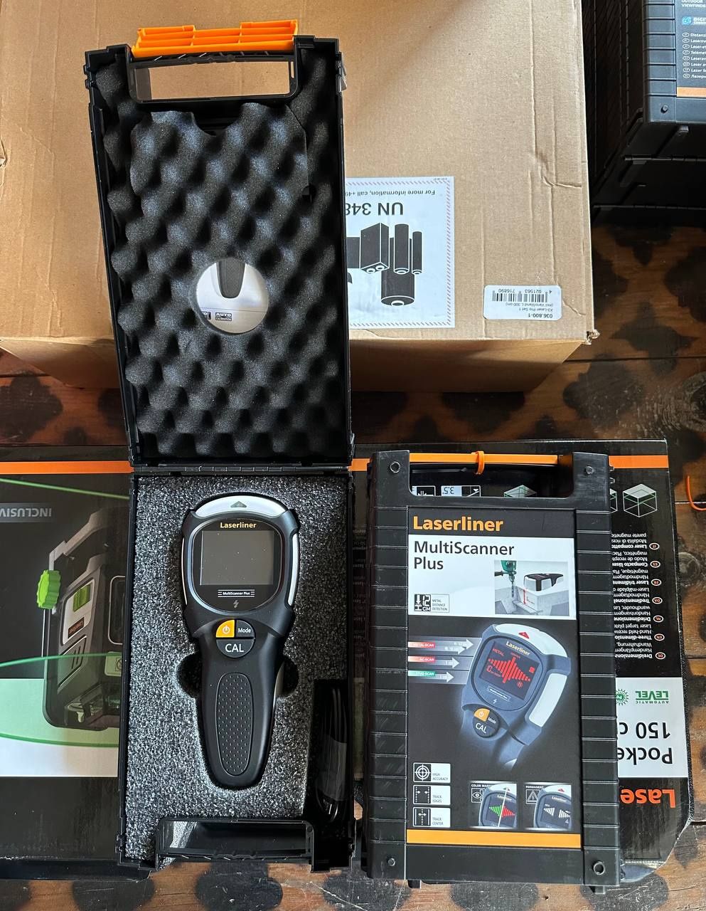 Детектор линии, Электронные сканеры, Laserliner MultiScanner Plus