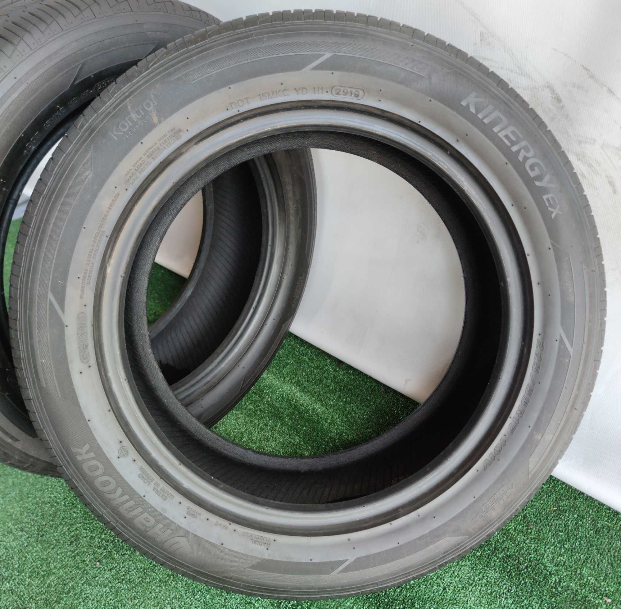 2бр 225/55r17 HANKOOK KINERGY ex всесезони