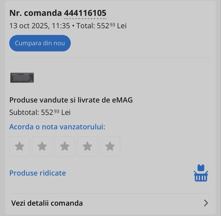 Tastatura wireless Logitech MX Mechanical Mini Bluetooth, USB