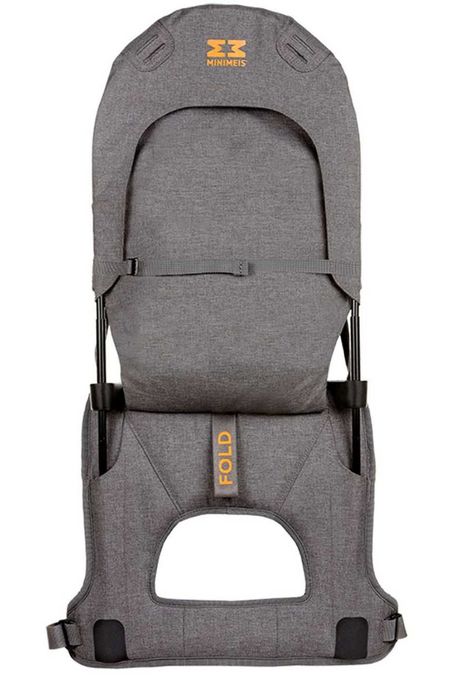 Sistem de Purtare bebe - Minimeis G4 Portocaliu/Gri - Ca Nou