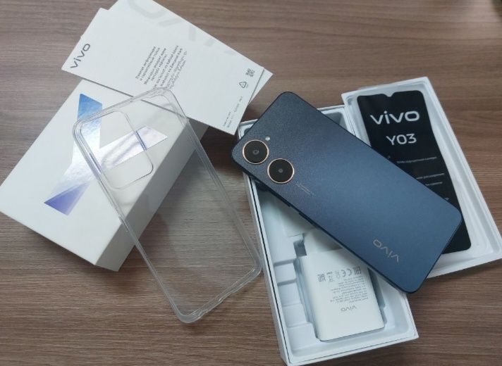 Новый Vivo 2025 года. 128 Гб память.