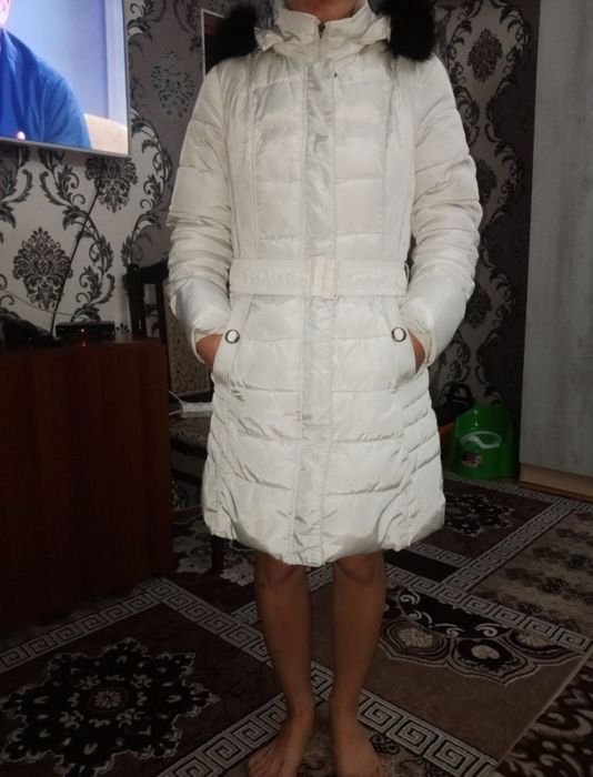 Женские теплые пуховики!