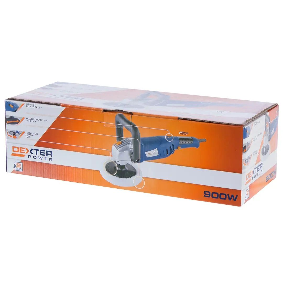 Masina de polisat Dexter Power, 900 W, Ø 125 mm--NOI SIGILATE
