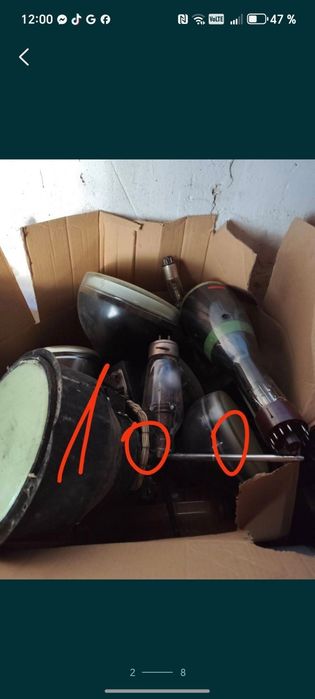 Tuburi osciloscop 100 de lei bucata