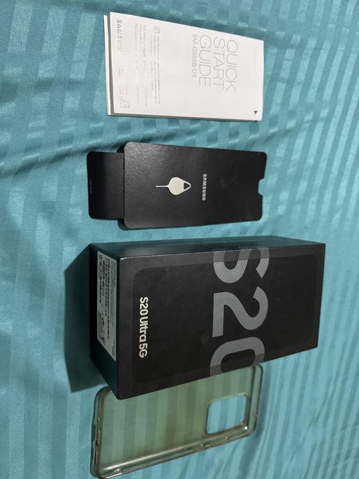 Cutie cheita si husa samsung galaxy s20 ultra originale