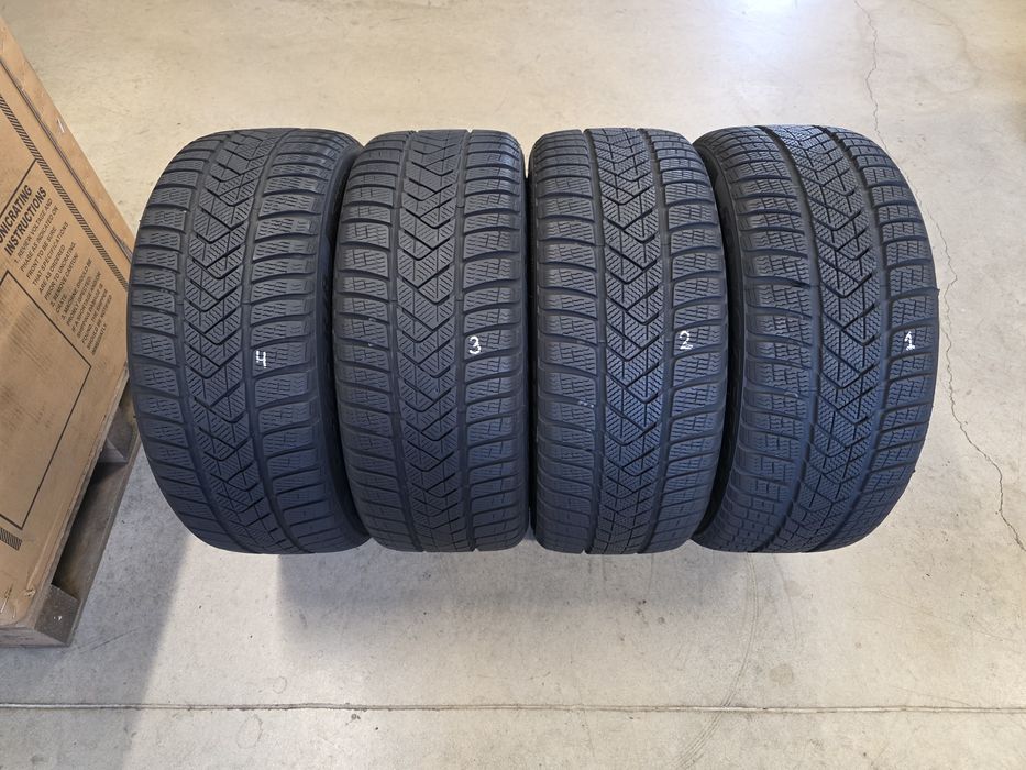235/45/18 4бр.PIRELLI WINTER ELECTRIC TO Неразличими от НОВИ
