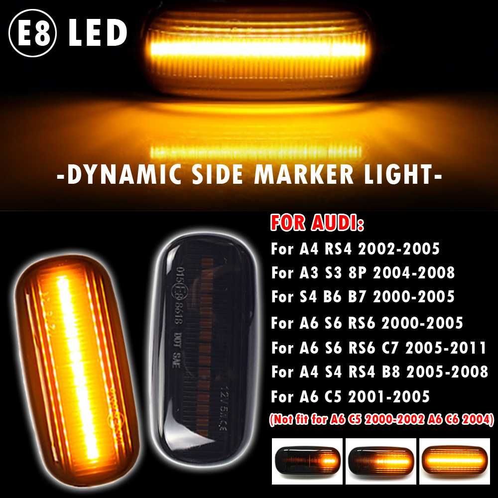 Semnalizari led dinamice Audi A4 B6 B7 A3 8P A6 C5 C6