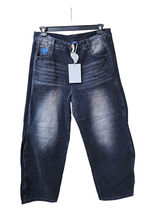 Aelfric Eden Super Baggy Barrel Jeans new, size 34, black