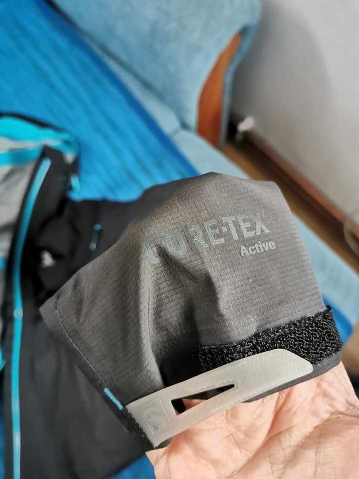 Jacheta Salomon gore-tex S dama si casca S/M