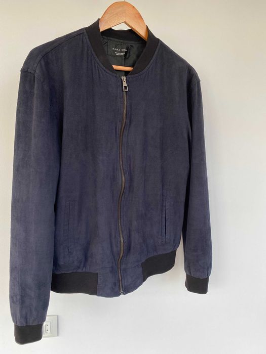 Geaca Zara imitatie piele intoarsa