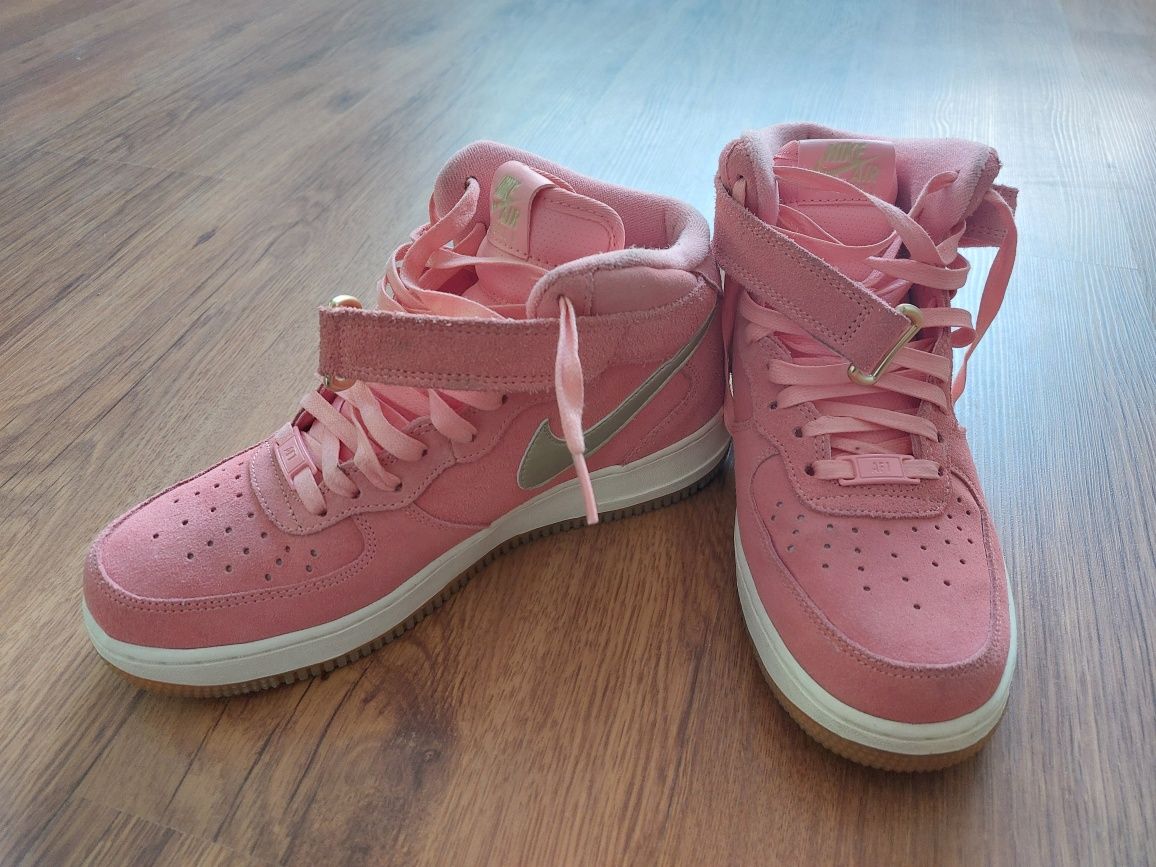 Nike W Air Force 1 '07 MID SEASONAL PINK