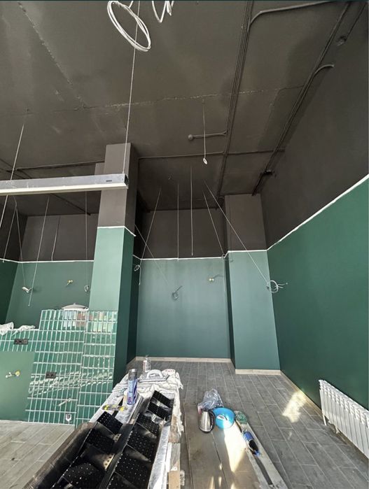 Покраска зданий, крыш, стен, потолков