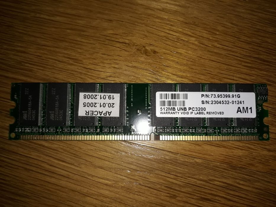 Memorie RAM 512 MB DDR 400MHz PC3200