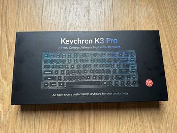 Keychron K3 Pro Brown Switches (low profile) с бяла подсветка