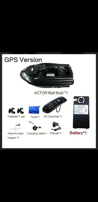 Ботман актор кораблик GPS