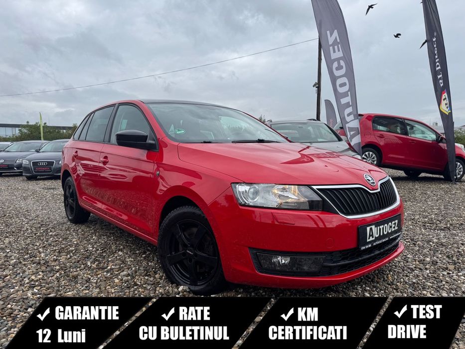 Skoda RAPID 2015 Diesel 1.6 TDI Panoramic RATE/GARANȚIE