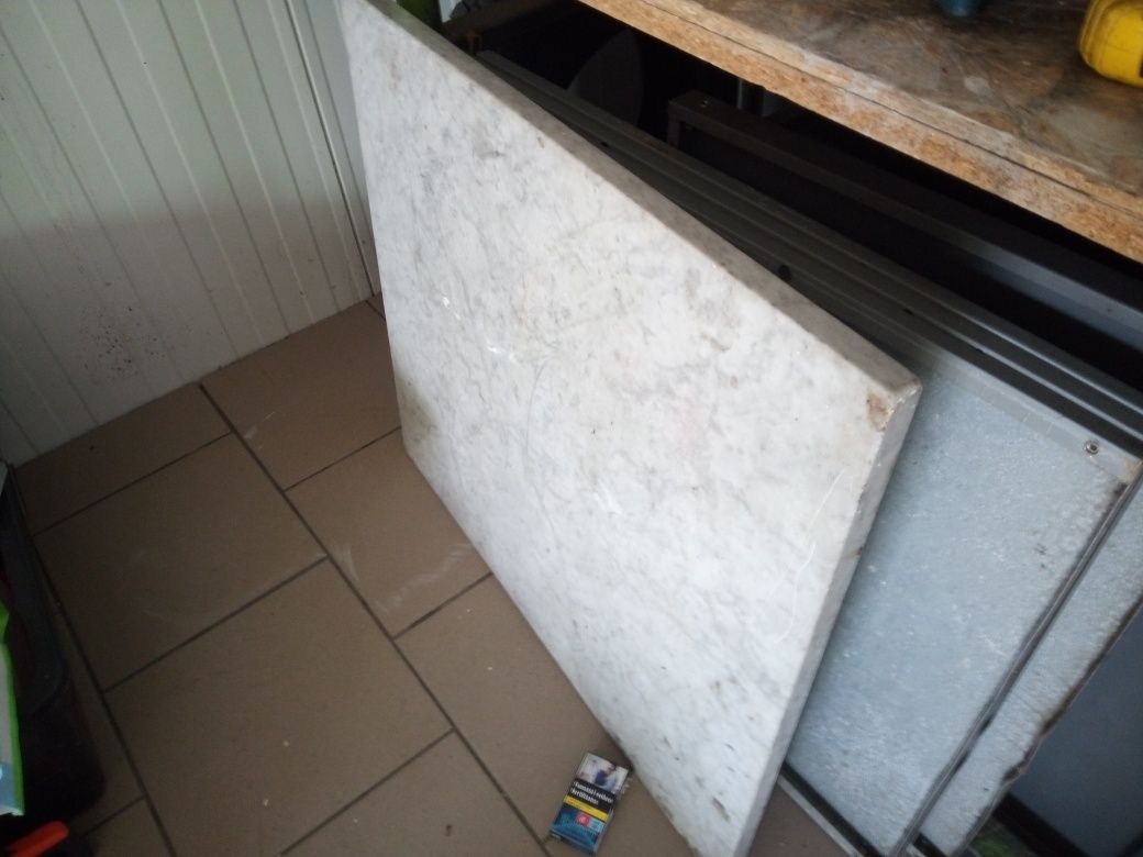 Placă Marmură  78cm 71 cm  3 cm grosime blat masă sau alte p