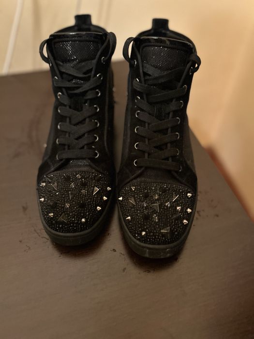 Chrisriam louboutin lou spike 2 strass