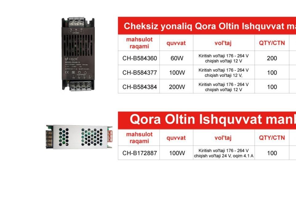 LED yoritish, Profillar, Polosalar, Lentalar - Лед Подсветка O'rnatish