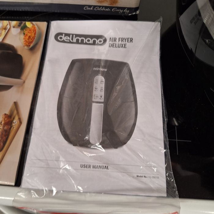 Делимано Еър Фрайър Делукс - чисто нов