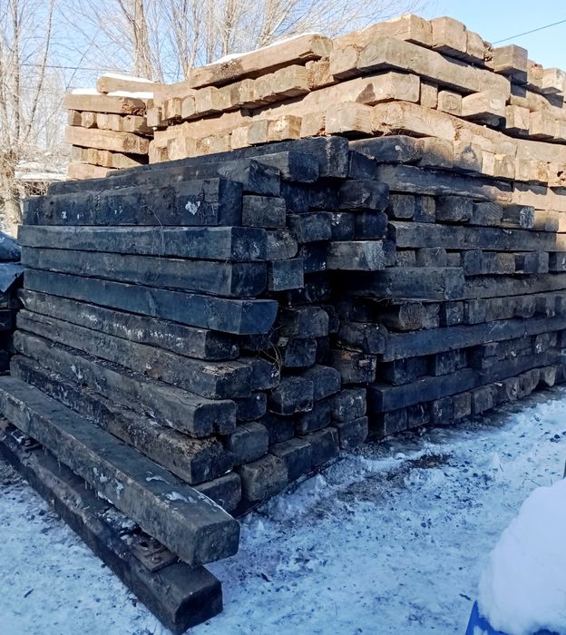 Шпалы для подкладки/для стройки есть брус