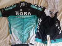 Echipament ciclism BORA Hansgrohe 2021 set pantaloni tricou NOU