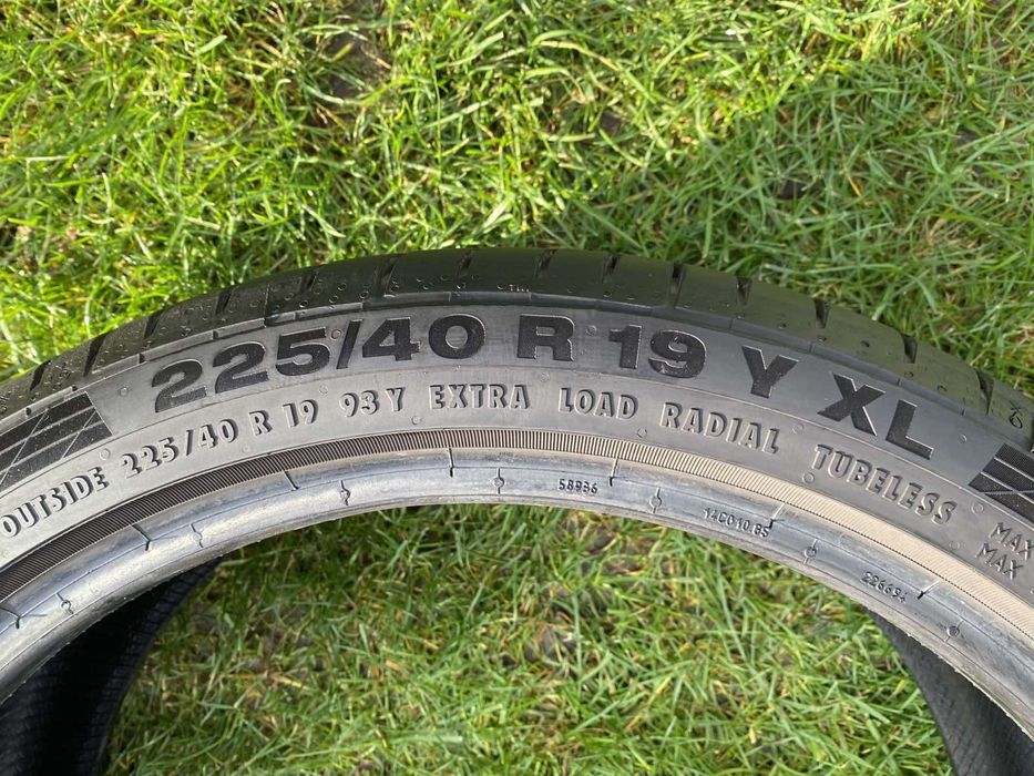 Летни гуми Continental ContiSportContact 5 SSR 225 40 19 Run flat