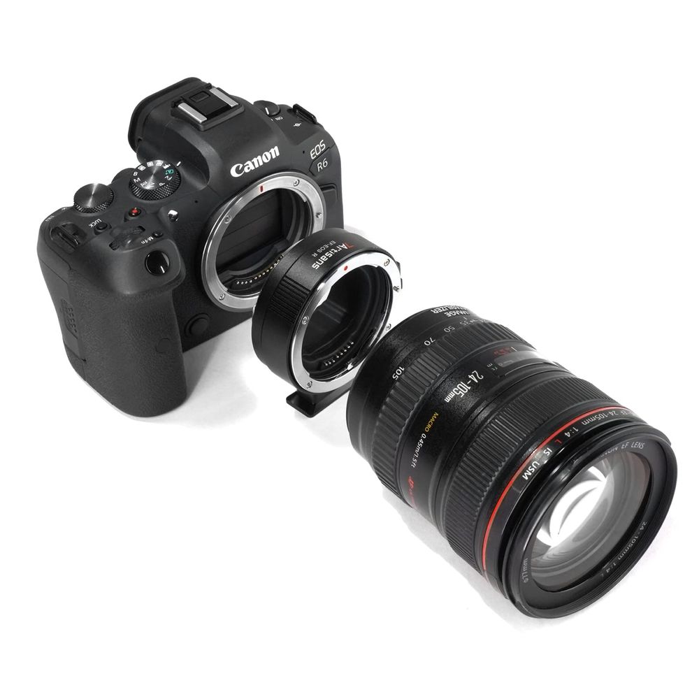 Адаптер за обектив EF-EOS R Autophocus за Canon EOS-R Mount/EXIF