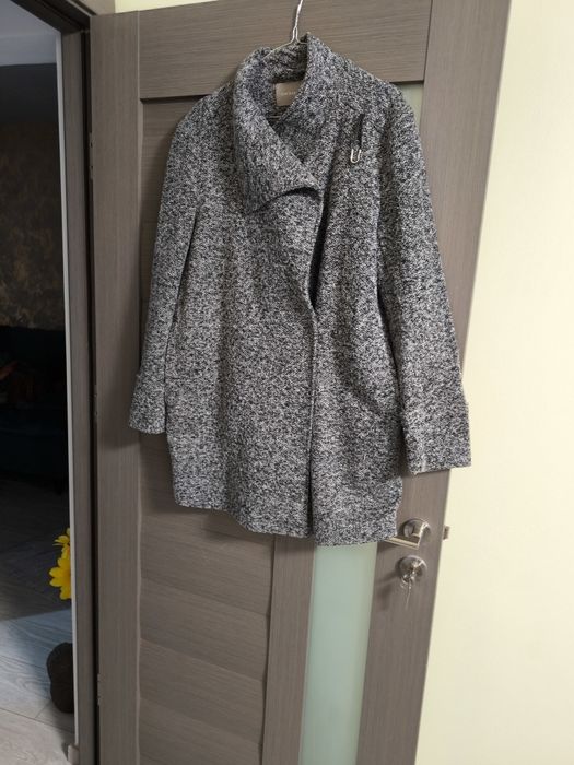 Cardigan gri grosuț