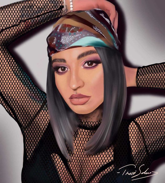 tablouri și ilustrații digitale la comandă