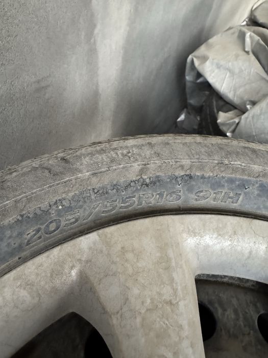 две шины с колесом размер 205/55/R16