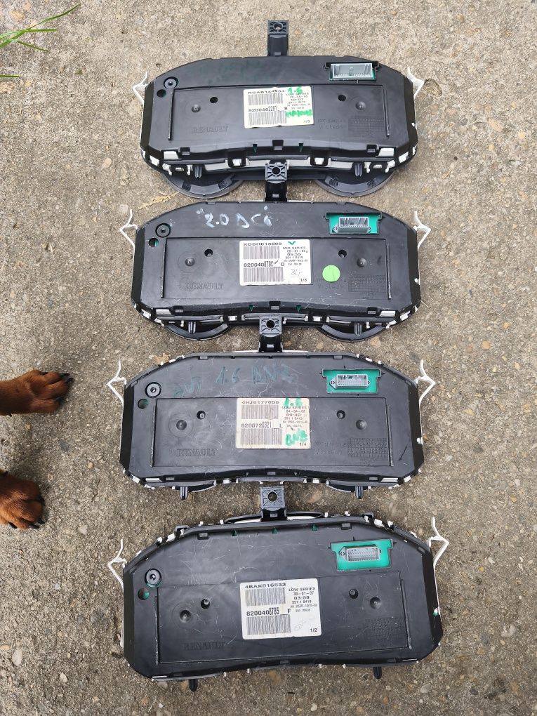 Ceasuri de bord 1.5 dci/2.0 dci/ 1.6 benzină Renault Megane 2