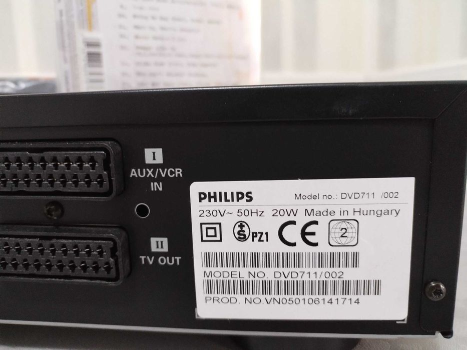 DVD/VCD/CD Audio Philips DVD711